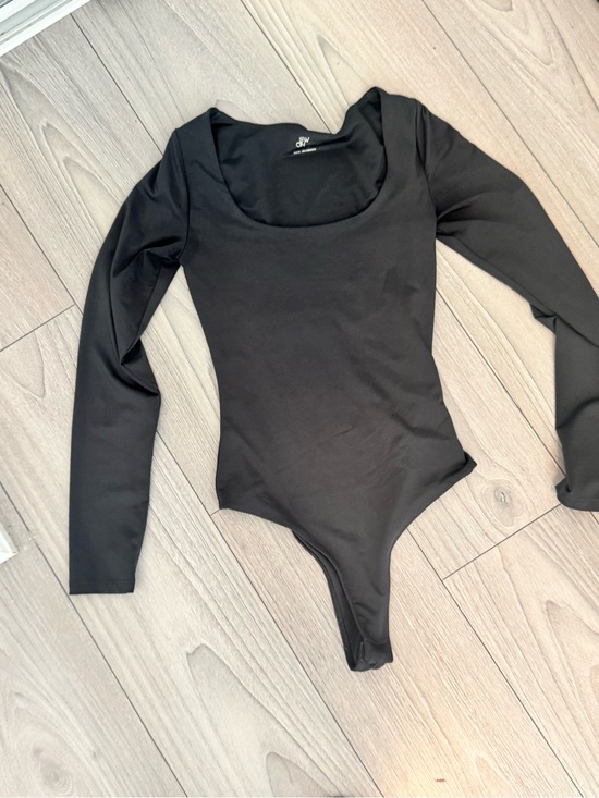 Urban Outfitters Pants - Urban Outfitters Women's Black Long Sleeve Scoop Neck Bodysuit